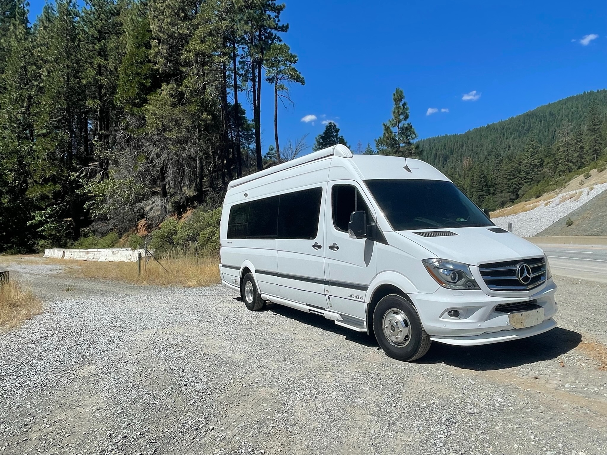 The Sugarloaf on a mountain highway